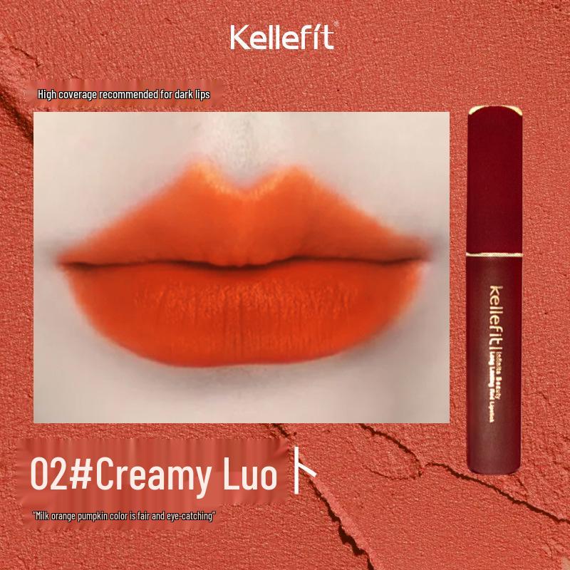 Waterproof Velvet Matte Satin Lipstick: No-Transfer, Long-Lasting, Moisturizing, Brightening