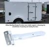 RV Trailer Door Strap Hinge 12 Inch Metal Trailer Door Offset Bent Hinge for Side Door Enclosed Cargo Utility