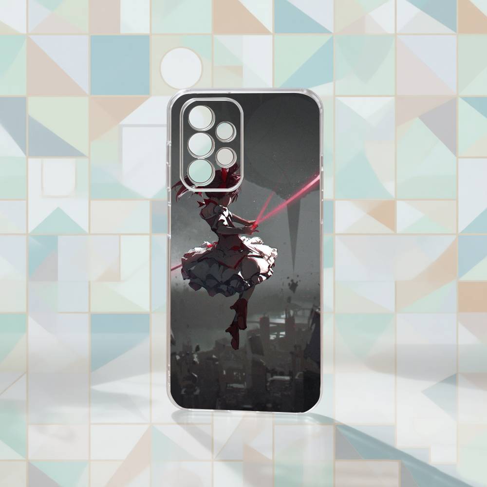 

Чохол для телефону Puella Magi Madoka Magica для Samsung S25, S24, S21, S22, S23, S30, Ultra, S20, Plus, Fe Прозорий чохол Samsung S25