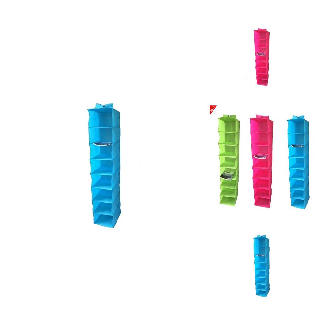 8layer Hanging Storage Organizer For Wardrobe Shoe Cabinet And Office Use