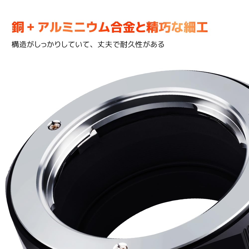 CONCEPT PRO II Mount Adapter for Minolta Lenses to Fujifilm Matte and Infinity Available Direct from the K&F MD-FX MD-Mount FX-Mount Cameras. Finish,