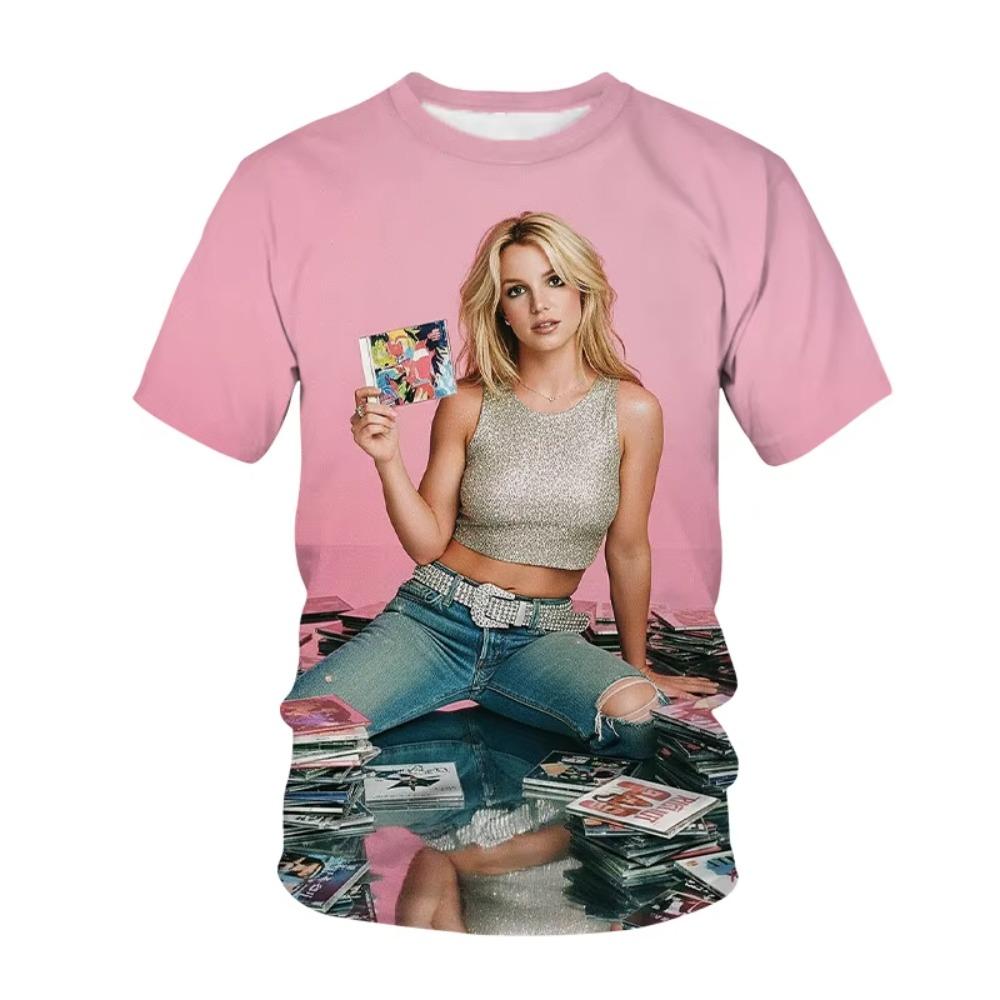 3D Printed T-Shirt Casual Short Sleeve T-Shirt Top