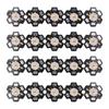 20pcs LED Chips Aluminum LED Lamp Beads Yellow Light Chips with Aluminum Substrate for DIY Lighting Fixtures