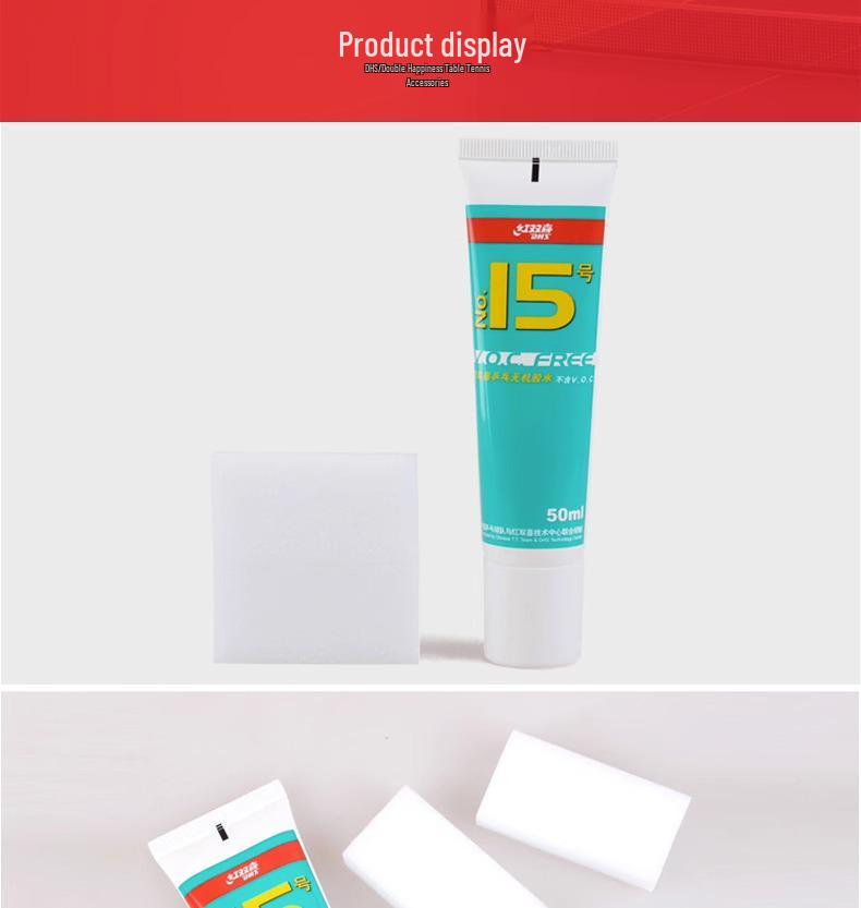 50ml Water-Soluble Table Tennis Racket Glue for Blade & Rubber