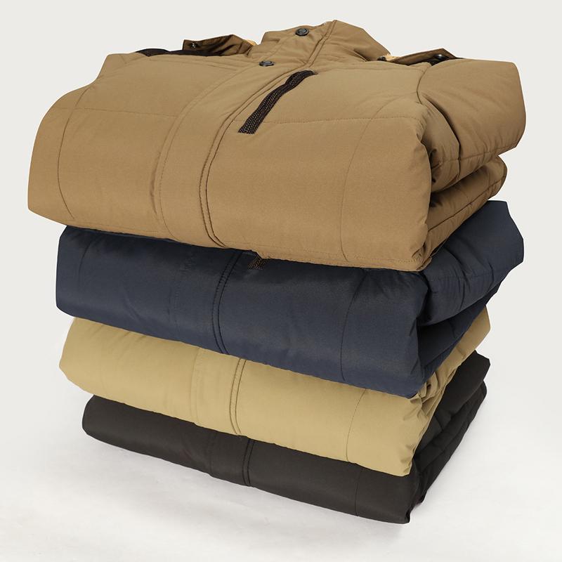 Moda Uomo Inverno Piumino Giacca Cotone Vestiti Cappotti Giacca Invernale