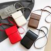 Flap Crossbody Bags Women Mini PU Leather Shoulder Purses and Handbags for Girls Ladies Phone Simple Crossbody Bag