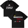 2026 Rawayana ¿Donde Es El After_ Tour Grafik T-Shirt Herren Damen Mode T-Shirt Sommer Kurzarm Freizeit Baumwolle Hip-Hop T-Shirts