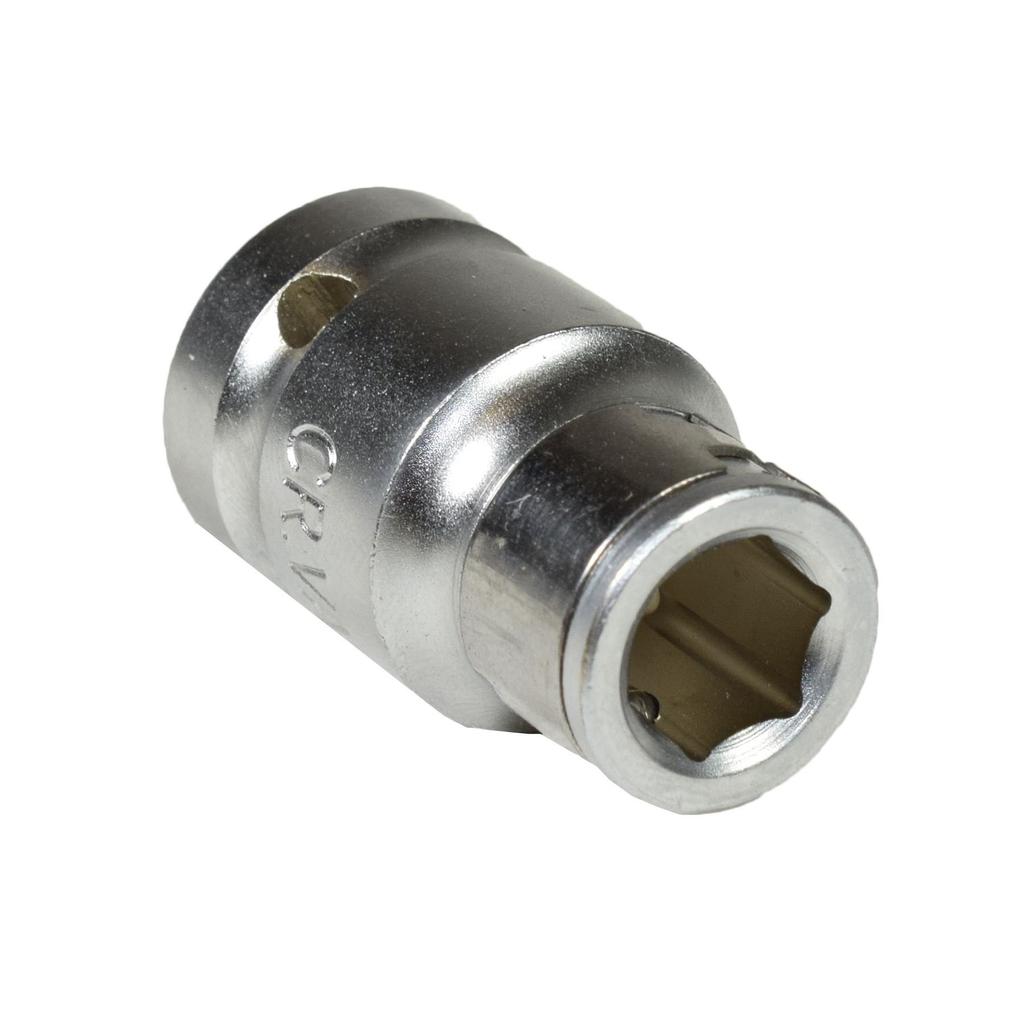 3/8" and 1/2" Drive 10mm Hexagon Screwdriver Bit Holders Adapters Socket