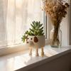 Puppy Flower Pot Cute Ceramic Plant Pot Desktop Decorative Dog Planter