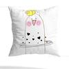 L-Lightsaber BL Manhwa Pillow Case Square Double-Sided Printing Short Plush Sofa Cushion Cover Bedroom Bedside Pillow