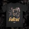 Fallout Vault 33 Wasteland Gaming T-Shirt Graphic Tee S-5XL