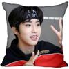 New Han Jisung KPOP Pillow Cover Bedroom Home Office Decorative Pillowcase Square Zipper Pillow Cases 45X45CM Satin Soft No Fade