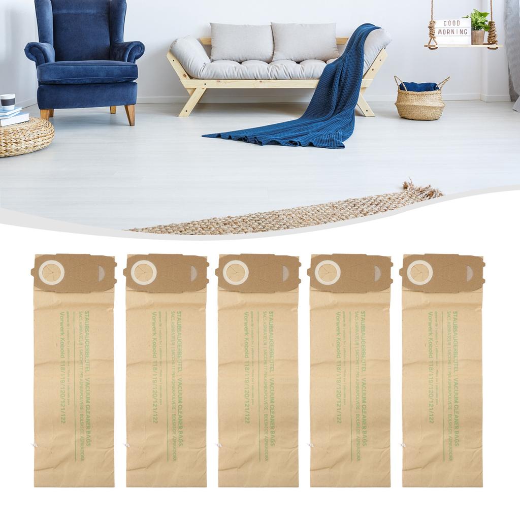 5 Stück Staubbeutel für VK 118/119/120 121 122 Staubsaugerteile