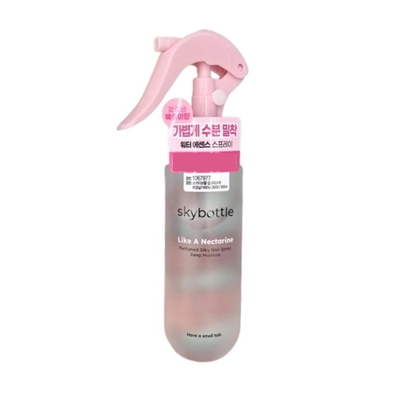 Skybottle Deep Moisture Perfumed Silky Hair Spray 100ml – Moisture & Volume Care, Keratin Formula, Peach & Lychee Fragrance for Silky Shiny Hair