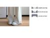 2024 Women's White-Gray High-Waisted Loose Casual Straight-Leg Sweatpants