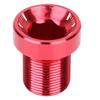 Splined Bottom Bracket Bolts M15*19mm Titanium Bicycle Bike BB Axis Screws Red