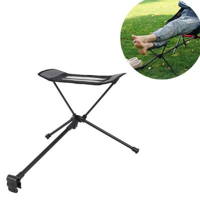 Yeni Sandalye Ayak Dayanağı Açık Hava Katlanır Taşınabilir Sandalyeler Recliner Tembel Ayak Sürükleme Teleskopik Uzatma Ay Sandalye Ayak Dayanağı