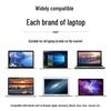 Aluminum Alloy Adjustable Laptop Stand with Cooling and Folding Features