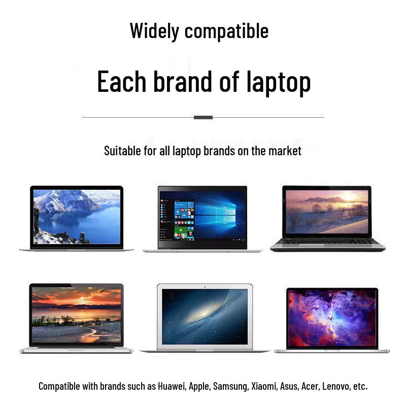 Aluminum Alloy Adjustable Laptop Stand with Cooling and Folding Features