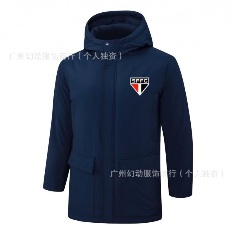 Soccer Training Fleece Hoodie Men Women Sports Top Running Team