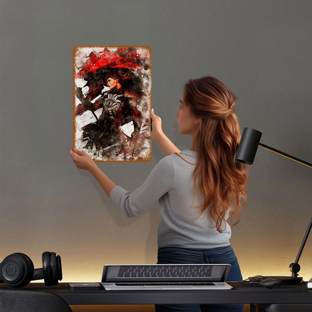 Dragon Age Inquisition Metal Signs Fantasy Poster Bar Accessories for Home Decor Items Room Ornaments Decoration Living Room