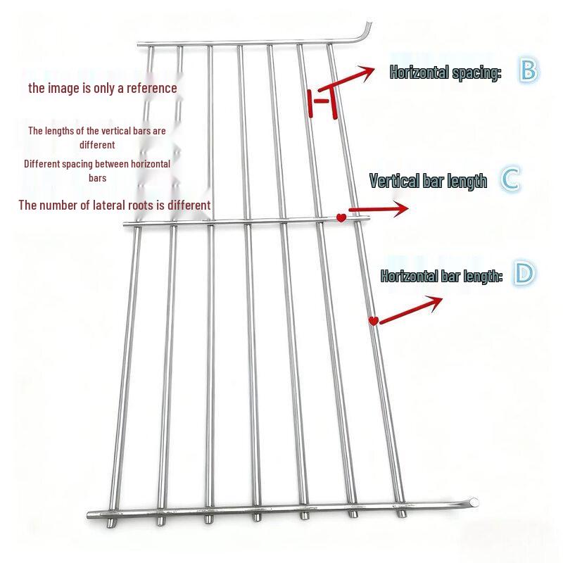 Stainless Steel Rectangular BBQ Grill Net