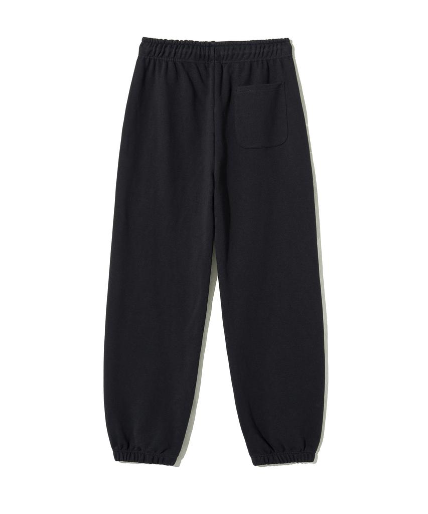 YALE Small Two-Tone Arch Sweatpants_Black