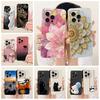 For Apple iPhone 13 Pro Max Case New Luxury Flowers Candy Painted Cover Soft Silicone Case For iPhone 13 Mini iPhone13 Pro Shell