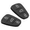 2x Remote Car 3 Buttons Key Fobs Case Rubber Shell Black For Hyundber Shell Black For 30ber Shell Black For Ber Shell Black For