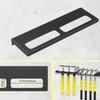 Screwdriver Organizer Wall Mount Tool Storage Rack Screwdriver Pliers Holder Hand Tool Organizer Wall Screwdriver Stand