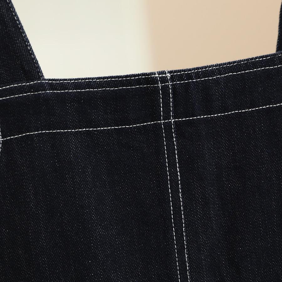 Zhang Natting Fall 2025 Women's Slimming Denim Overalls for a Youthful Look