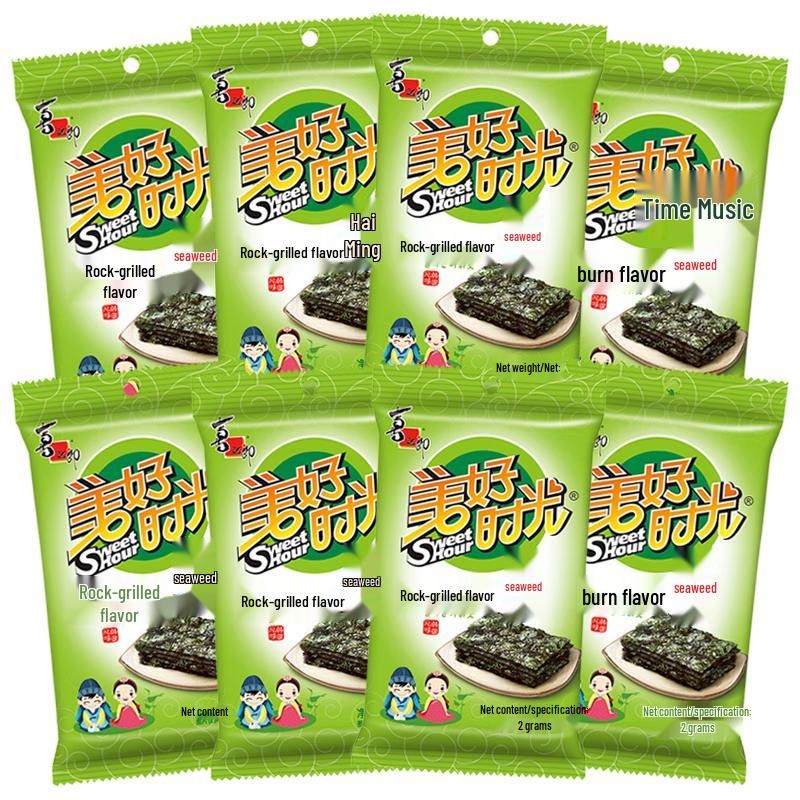 Mei Hao Shi Guang Korean Style Roasted Seaweed Snacks