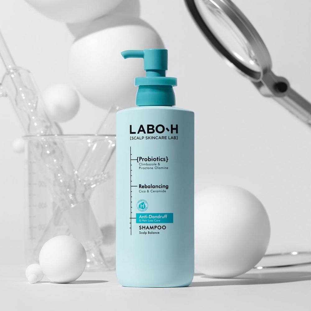 Labo H Shampoing Clinique Antipelliculaire Soulagement Chute de Cheveux 400ml