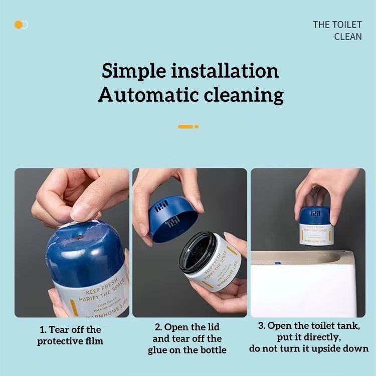 "Plant-Powered Toilet Transformation: Toilet Cleaning Spirit - The Ultimate Toilet Treasure for Sparkling Clean & Freshly Scente