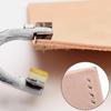 Handmade Leather Watch Strap Hole Punching Pliers, Silent Diamond / Oblique Chopper Cow Leather Punching Tool
