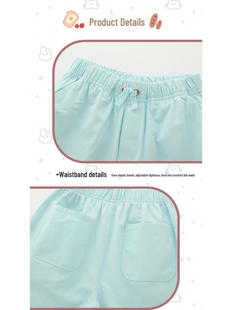 Crossmalwee Summer Boys' Lightweight Trendy Casual Pants