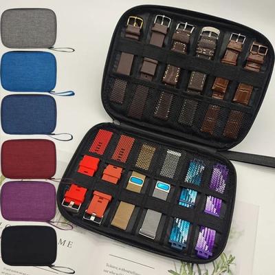 Bag Multifunction Travel Carrying for Watch Strap Storage Bag Pouch Portable Case Box for Data Cable 300D Waterproof Fabric