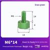 Knurled Aluminum Alloy Hand-Tightening Knob - M3M4M5M6M8 Sizes.