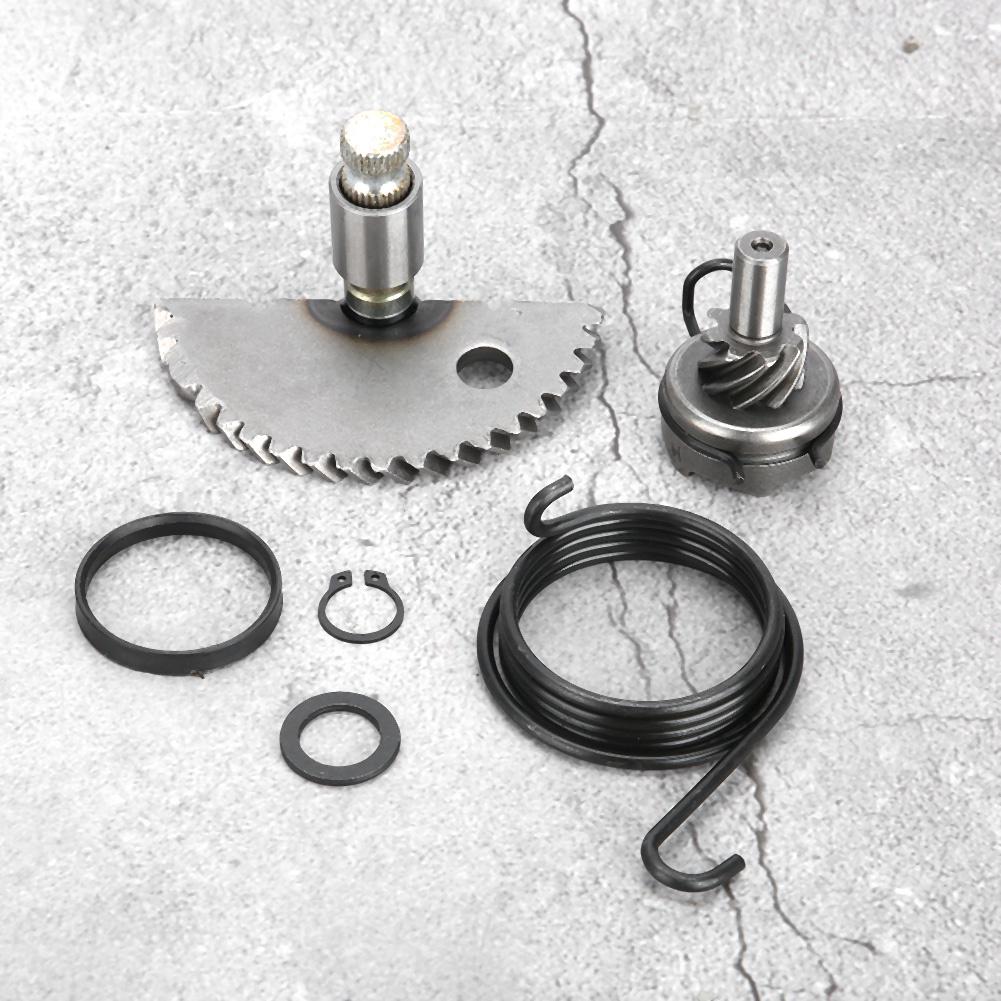 

Aluminum Kick Start Shaft Idler Gear Assembly Set for GY6 50CC 80CC 139QMB Scooter Moped чорний