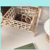 Style Handmade Paper Rope Woven Storage Basket For Jewelry And Snacks Organizer
