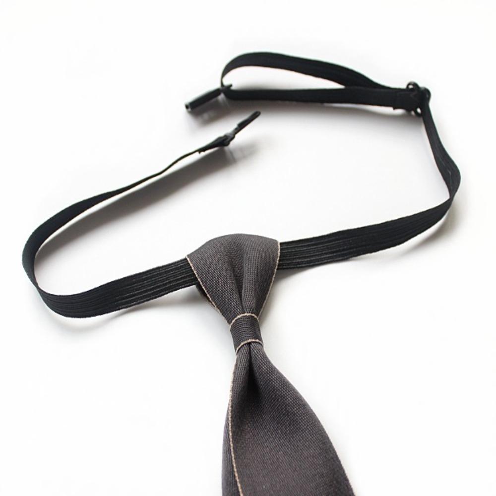 Simple Slim Shirt Bowtie Solid Color Graduation Bow Tie  Women Men Formal Wear Accessory