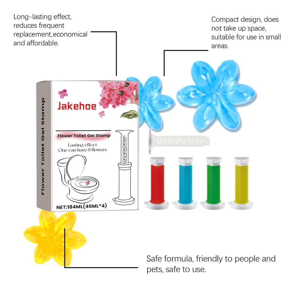 Żel do toalety Dezodoryzujący Kwiatowy Domowy Toaleta Odkamieniający Dezodoryzujący Pozostawiający Zapach Dezodoryzujący Środek do Czyszczenia Toalet