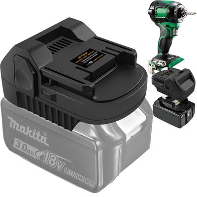Adaptador que permite usar Makita com ferramentas Haikoki Ferramentas Haikoki 18V Adaptador de conversão que permite usar Makita com ferramentas Haikoki originais e