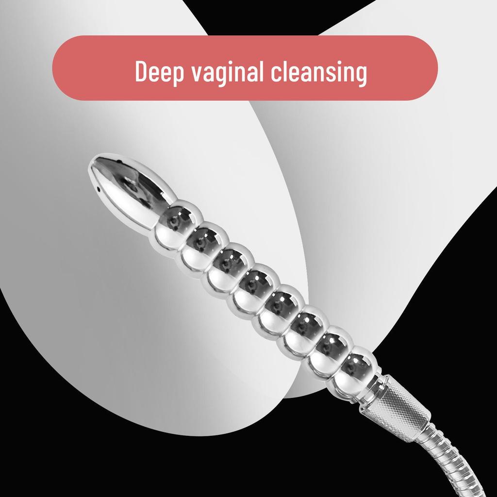 9-Bead Anal & Vaginal Douche Cleaner for Men & Women