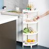 Minimalist 4-Tier Office Corner Storage Rack