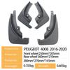 PEUGEOT 4008 (2016-2020) Car Tire Mud Flaps for International Trade