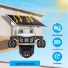 V380 4G Triple-Screen Solar-Powered Waterproof Outdoor Camera