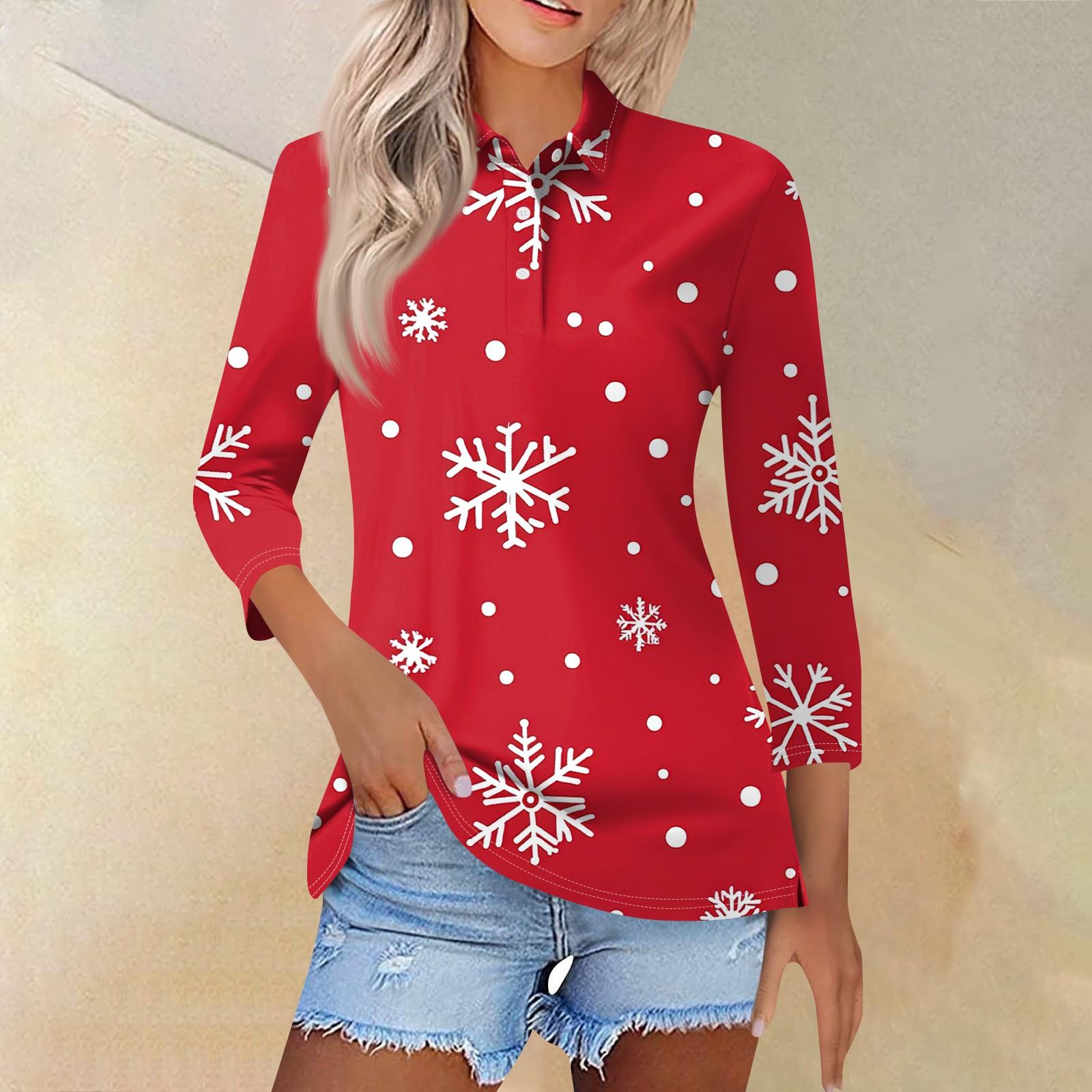 

Женская модная повседневная рубашка с отворотом и рукавом 3/4, женские топы на пуговицах L