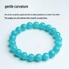 Amazonite & Blue Crystal Beaded Bracelet - Unisex Birthday Gift