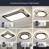 Modern Minimalist LED Rectangular Ceiling Light for Living Room, Hall, Bedroom, and Restaurant